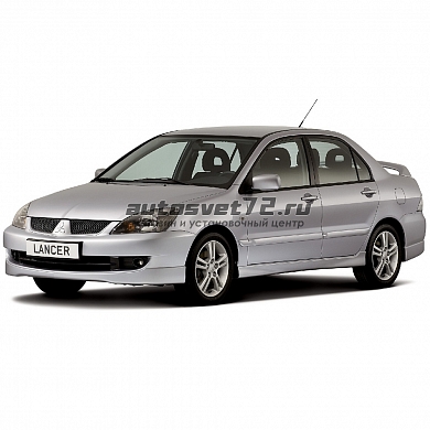 Стекло фар Lancer 9 2003-2010 (левое)